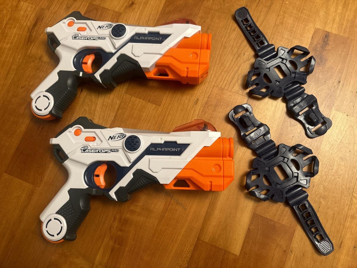 Nerf Spielzeuge: NERF LASER OPS PRO alphapoint – Gebraucht aus Rüti ZH von