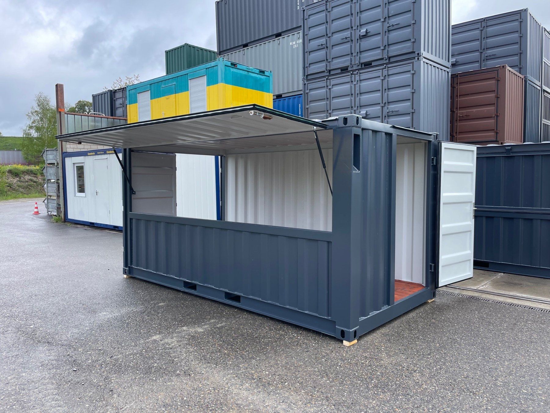 Contenitori edile: 15' Barcontainer, Kiosk, Event, Seecontainer, Lagercontainer – Nuovo (secondo la descrizione) da Kradolf venduto da BKSAG 1