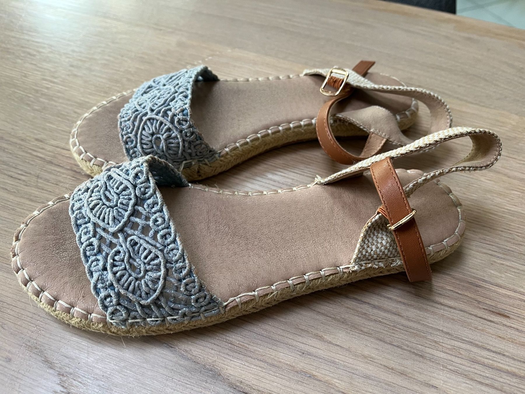 Scarpe per ragazze: Sandalen hellblau Gr. 39 – Usato da Oberrieden venduto da mcl_g5vk