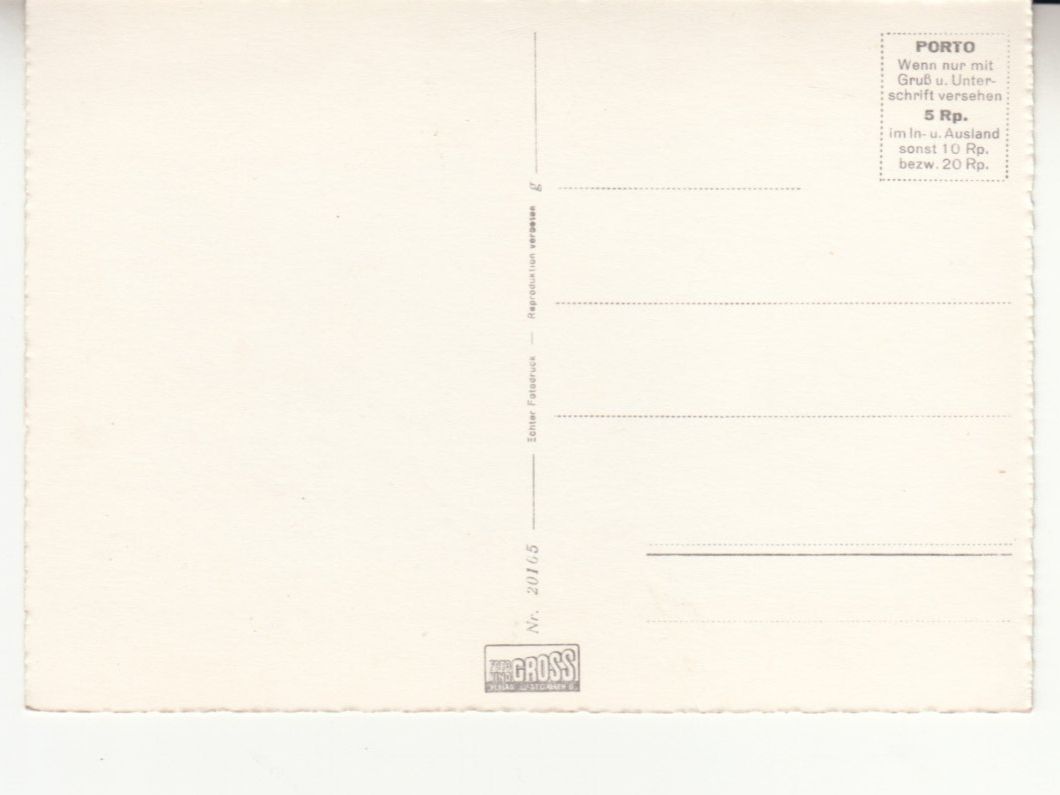 Cartoline postali: Weissbad Belvédère ca. 1940 – Usato da Bürglen TG venduto da StampGraf 1