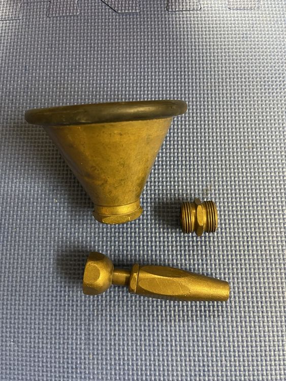 Messing-Spritzdüse Mit Schlauchanschluss – Stufenlos Regulierbar Von Sprühnebel Bis Vollstrahl (3/4" - 19mm)