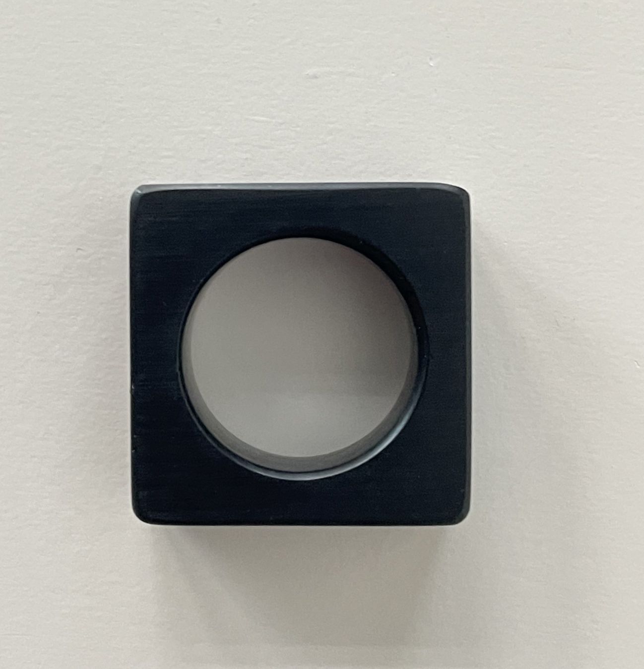 Ringe: Ring Plexiglas breit schwarz - 3 Grössen wählbar – Neu und originalverpackt aus Turgi von bar_8pdm 5