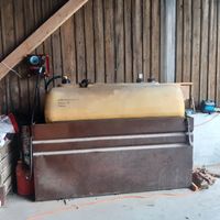 Dieseltank mit Auffangwanne inkl.Flexibimec Förderpumpe