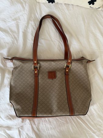 Sac de voyage vintage Celine Macadam