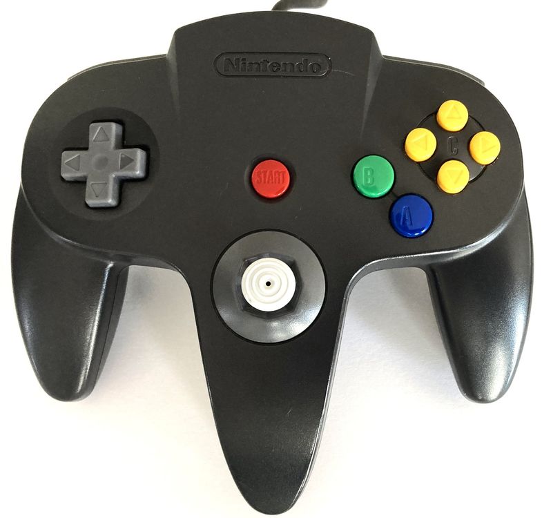 N64 Controller schwarz - Nintendo N64 (Gebraucht) in Jonschwil für CHF ...