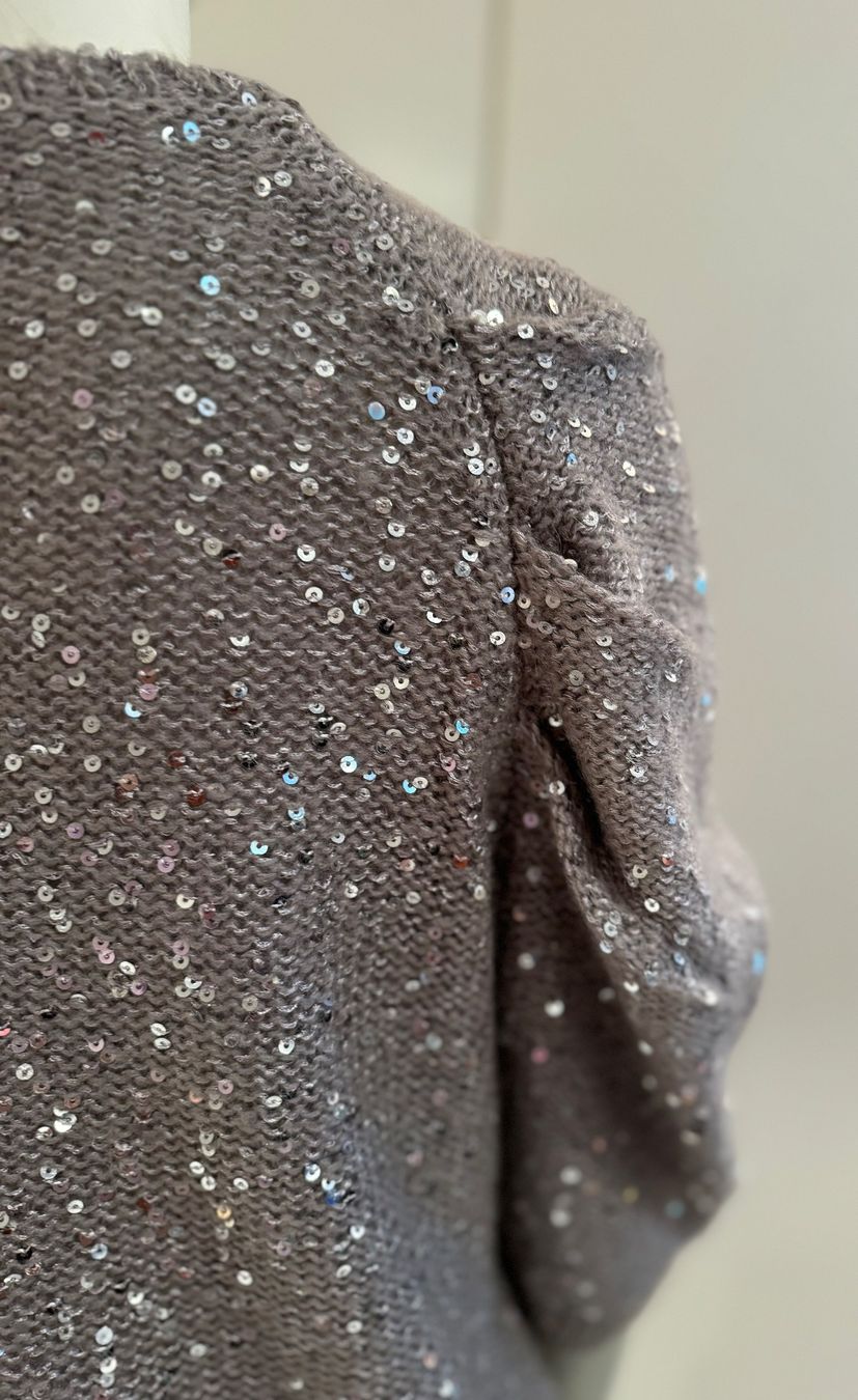 Giacche: Jaquette prune à paillettes – Nuovo (secondo la descrizione) da Genève venduto da fto_sz8d 4
