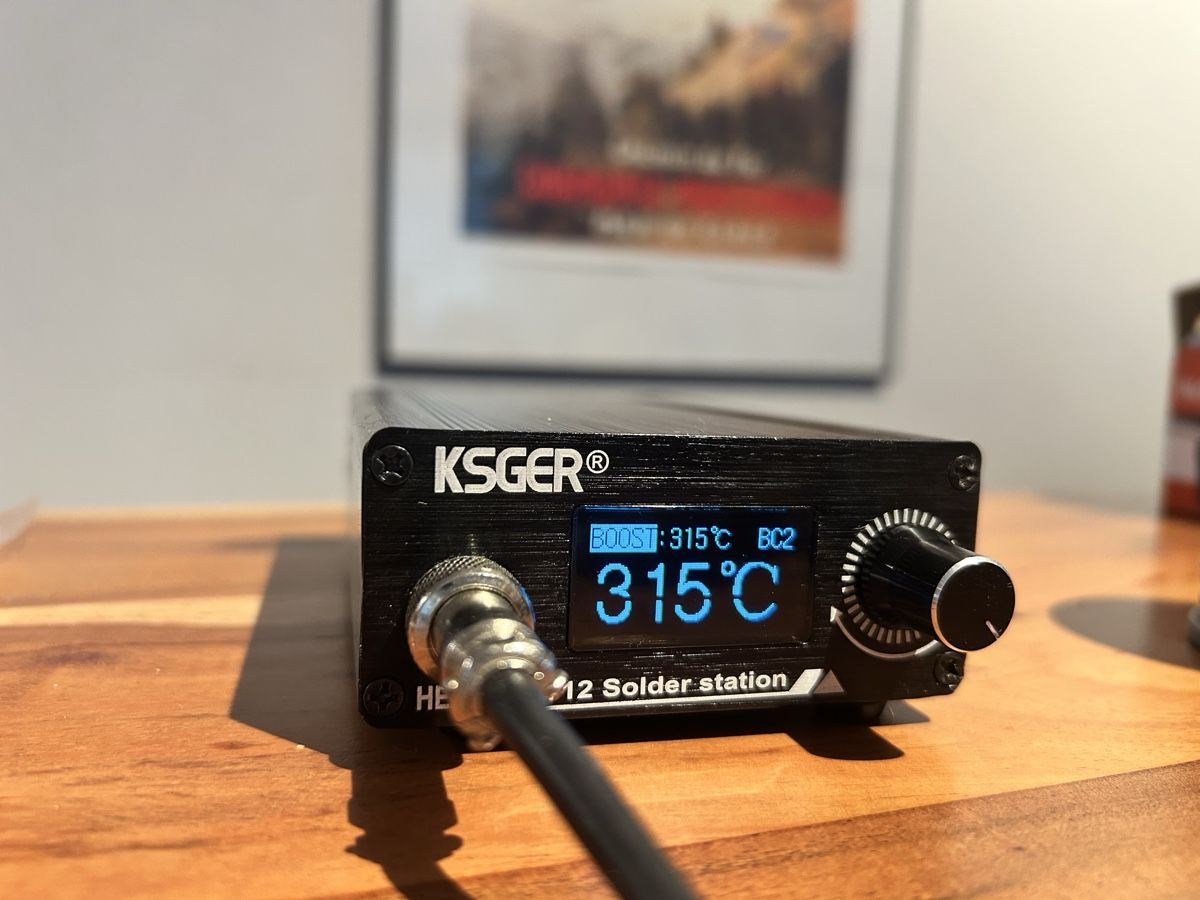 KSGER T12 – Station de soudage avec accessoires et soudure (Gebraucht ...