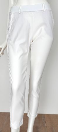 KJUS Golf Hose IKALA weiss - Stretch, Slip-on EU 36