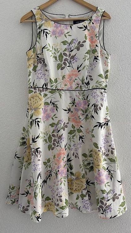 Robe T-shirt Nine West Femme - Imprimé éclaboussures De Peinture, Style Gitan - Taille 4
