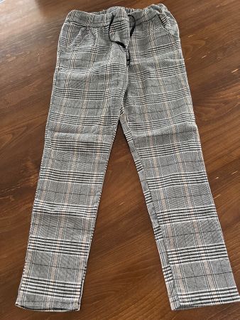 Hose New Collection kariert grau Gr. 40