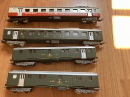 SBB Wagen 4 Stk.