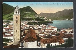AK Lugano Cattedrale di S. Lorenzo - Monte Brè
