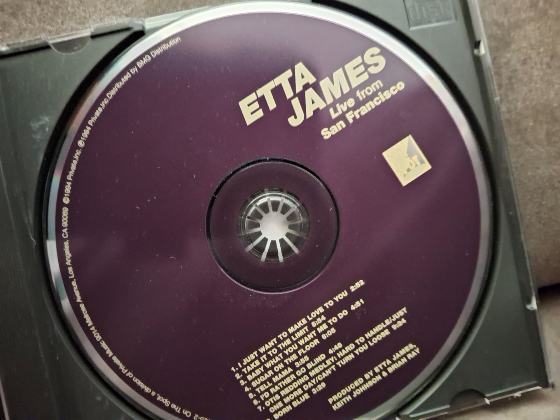 CDs: Etta James – Live From San Francisco – Gebraucht aus St.Gallen von CD_jalamusic 2