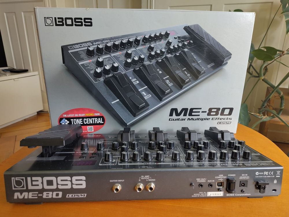 BOSS ME-80 Guitar Multiple Effects Multieffektgerät (Gebraucht) in ...