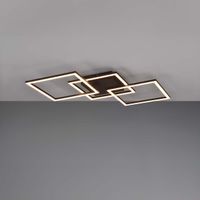 LED Deckenleuchte, Schwarz, 74 cm Breite