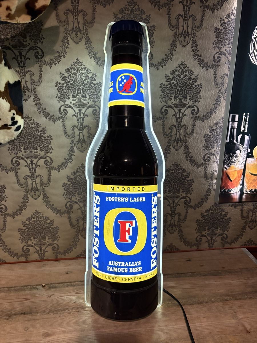 Lampade: Foster's Bier Leuchtreklame, Bar Deko – Usato da Niederurnen venduto da Samsam84
