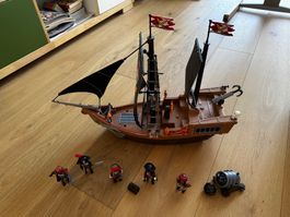 Playmobil Piratenschiff 70411 mit Zubehör, Top Zustand!