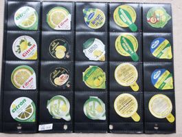 40  verschiedene  Zitronen Deckeli