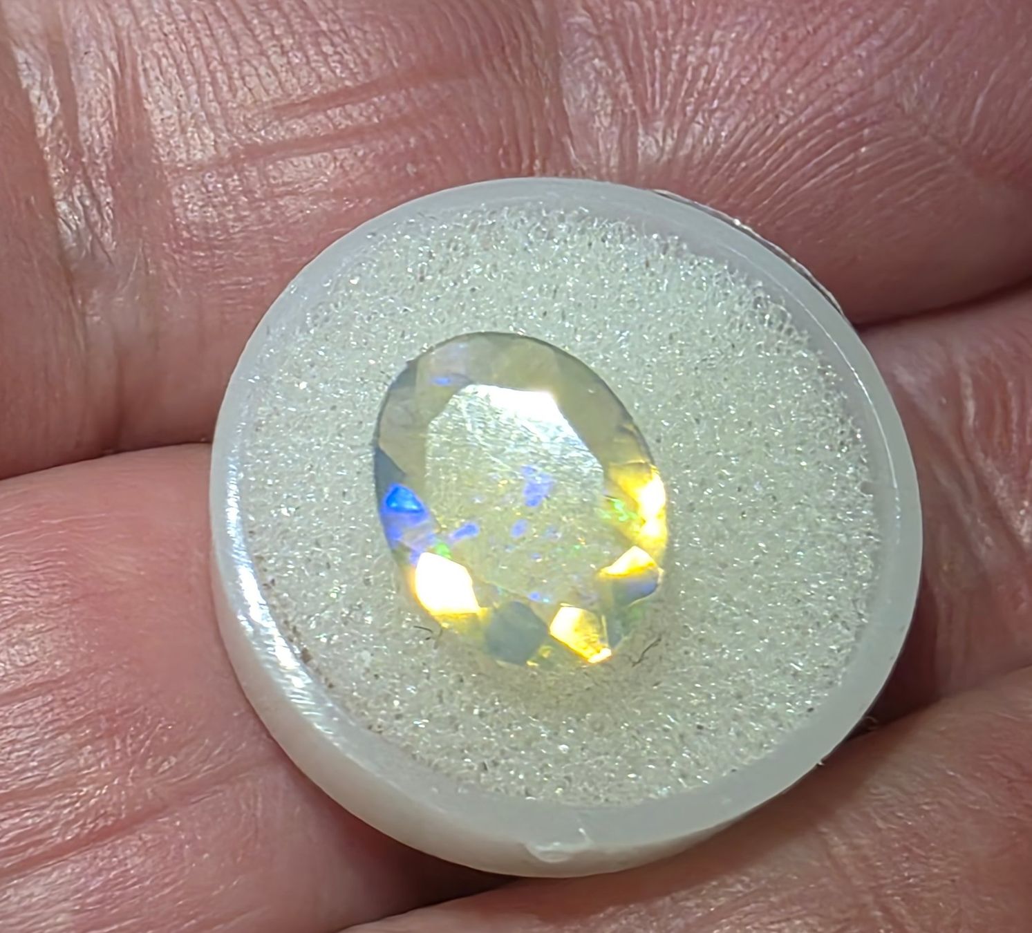 Edelsteine: 1,1 ct Welo Opale naturelle facettée – Gebraucht aus Carouge GE von Crystal_Energy 3