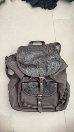 Rucksack braun neu
