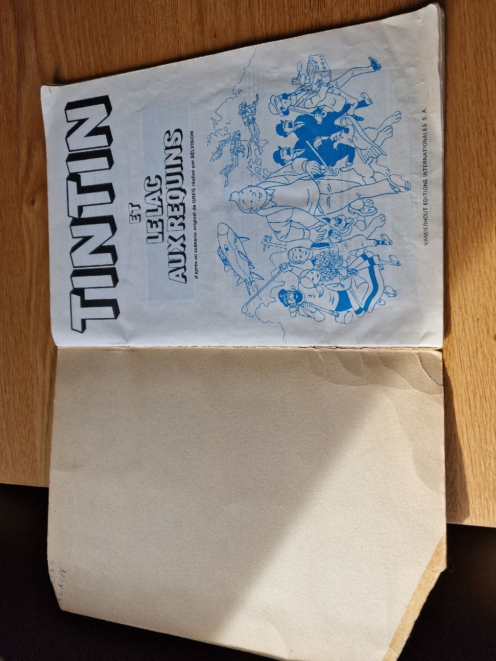 Comics: BD Tintin et le lac aux requins – Gebraucht aus Oberhofen AG von jac_f7t8 1