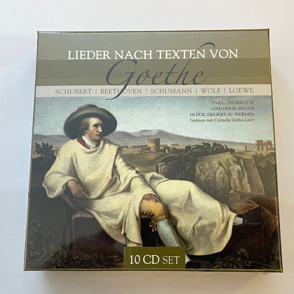 CD: Lieder nach Texten von Goethe  (10-CD Set) – Usato da St. Gallen venduto da elk2021