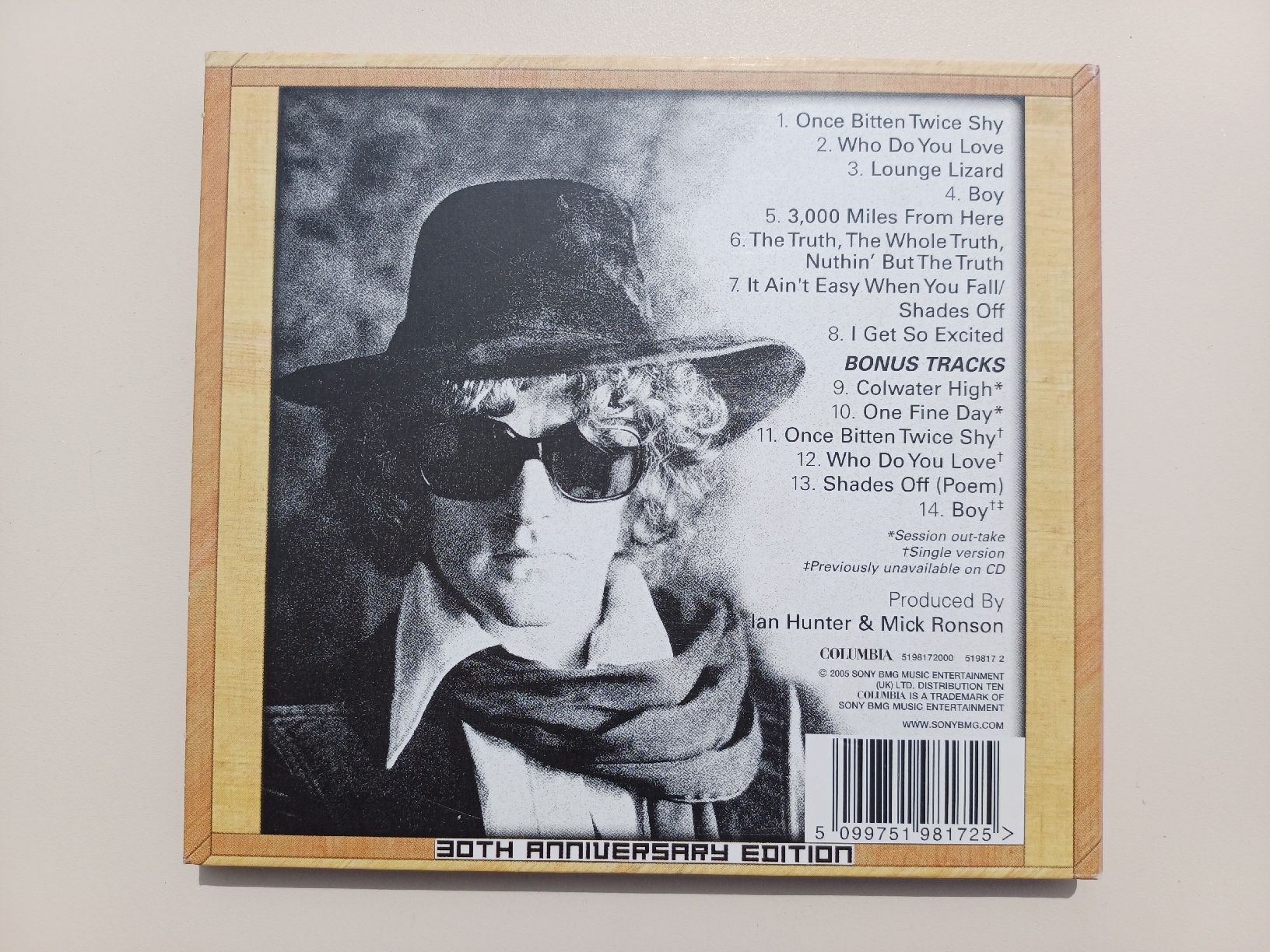 CD: Ian Hunter- 30th Anniversary Edition - CD neuf – Nuovo (secondo la descrizione) da Begnins venduto da Drastic-Sound 1