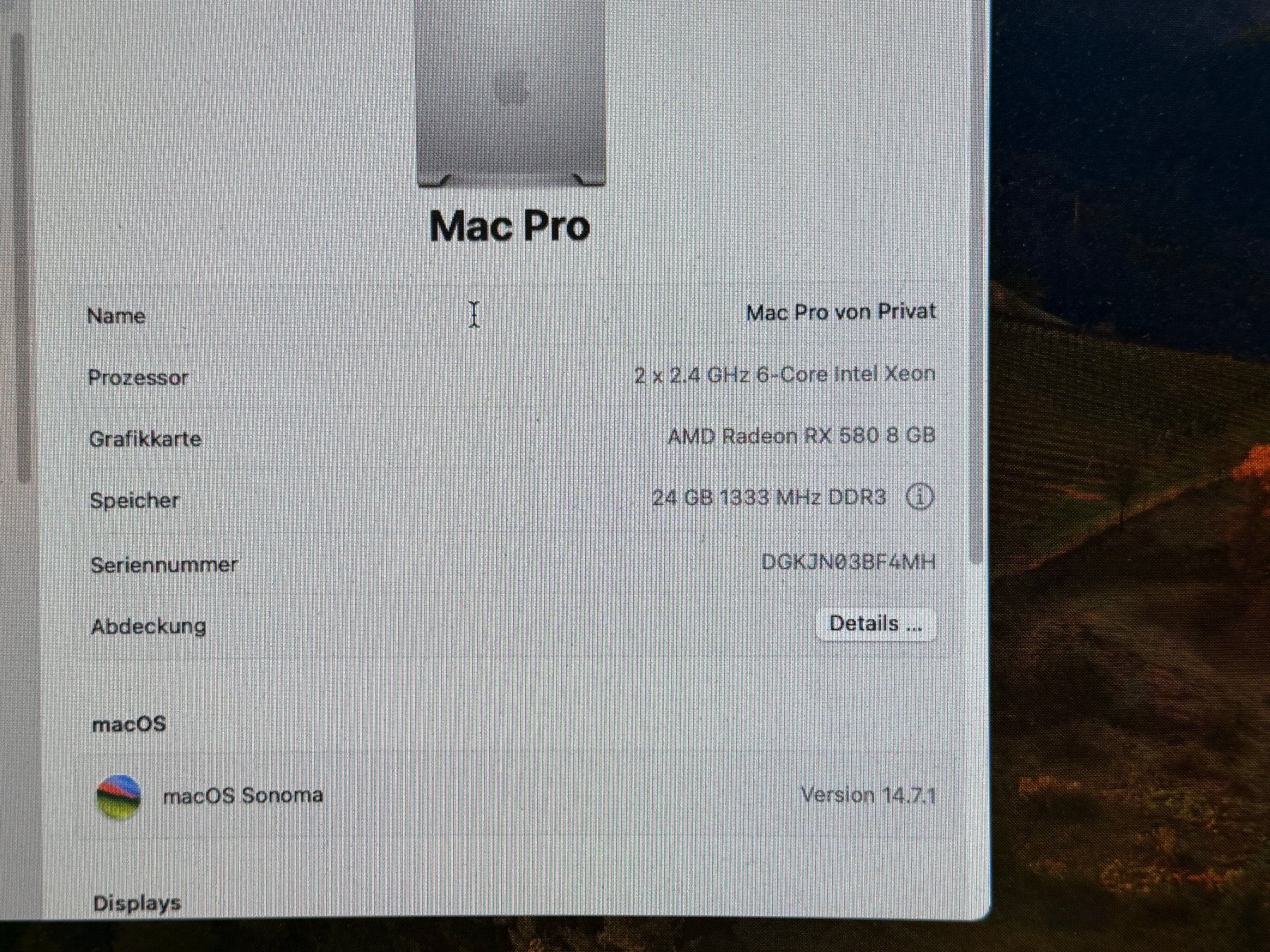 Apple PCs: MacPro 5.1 2012  Rariatät – Gebraucht aus Au SG von bah_6f5w 3