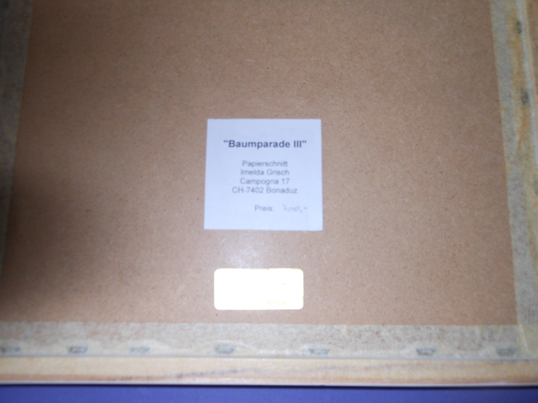 Foto & Immagini: Scherenschnitt Bilder – Usato da Hombrechtikon venduto da leu_wk9f 4