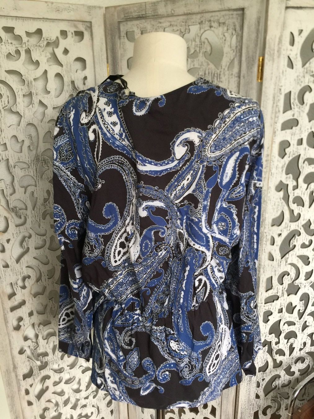 Camicette: Neuware Marc Aurel Bluse Gr. 40 Viskose – Usato da Kirchdorf AG venduto da coco123 3