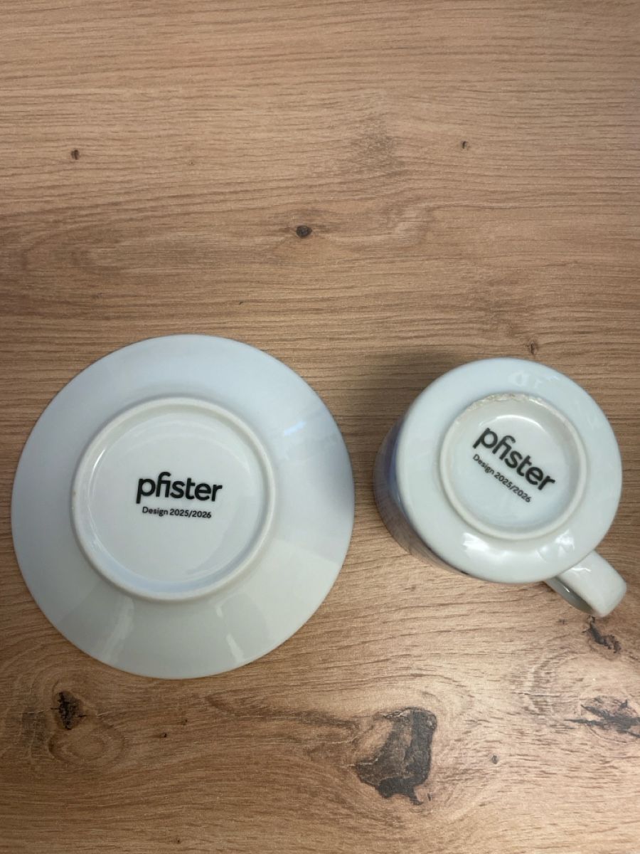 Pfister Tassen: Espressotasse Set – Neu und originalverpackt aus Otelfingen von 19C90 3