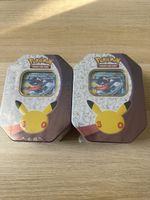 2x Pokemon TCG 30th Celebrations Tin Greninja EX 