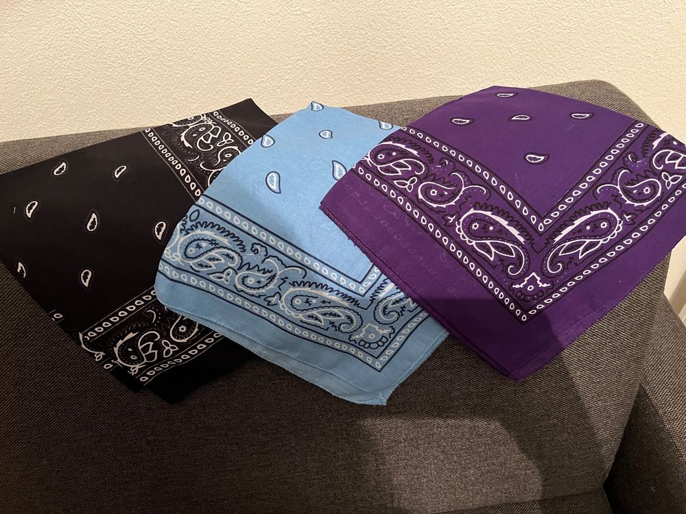 Western Bandana Ringset Aus Rindsleder - 4-teiliges Vintage Set Mit Schiebeschnallen