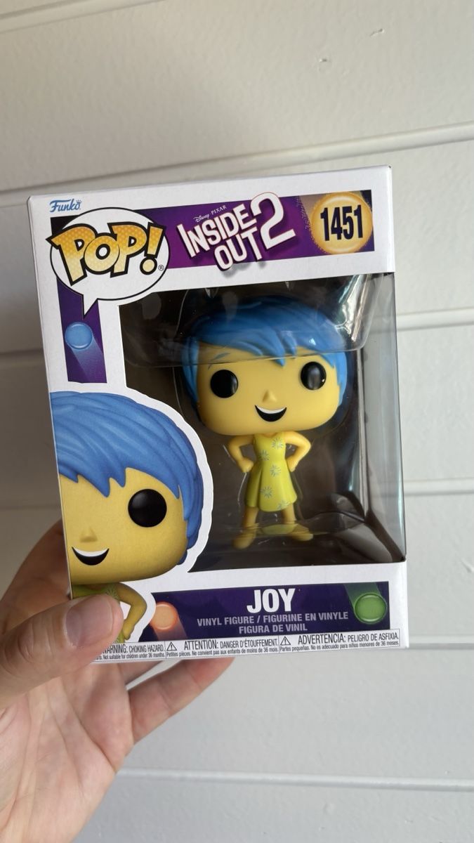 Funko Statuette: Funko Pop Inside Out 2 Joy #1451  – Nuovo (secondo la descrizione) da Büren an der Aare venduto da FindyourPops