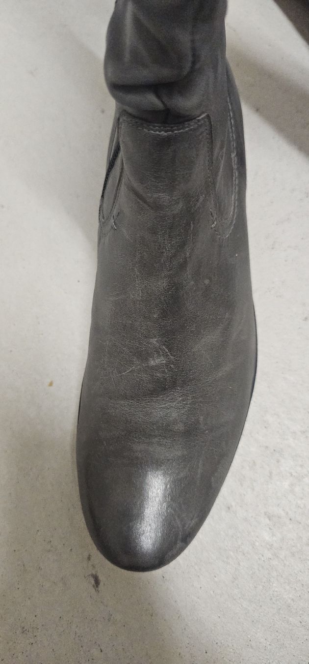 Scarpe da donna: Durea Lederstiefel Grau Grösse 40,5/41, Schaftweite S – Usato da Horgen venduto da ste_sy7h 5