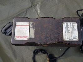 Bundeswehr Feldtelefone Ackerschnacker SEL 54 OB / ZB Funkge