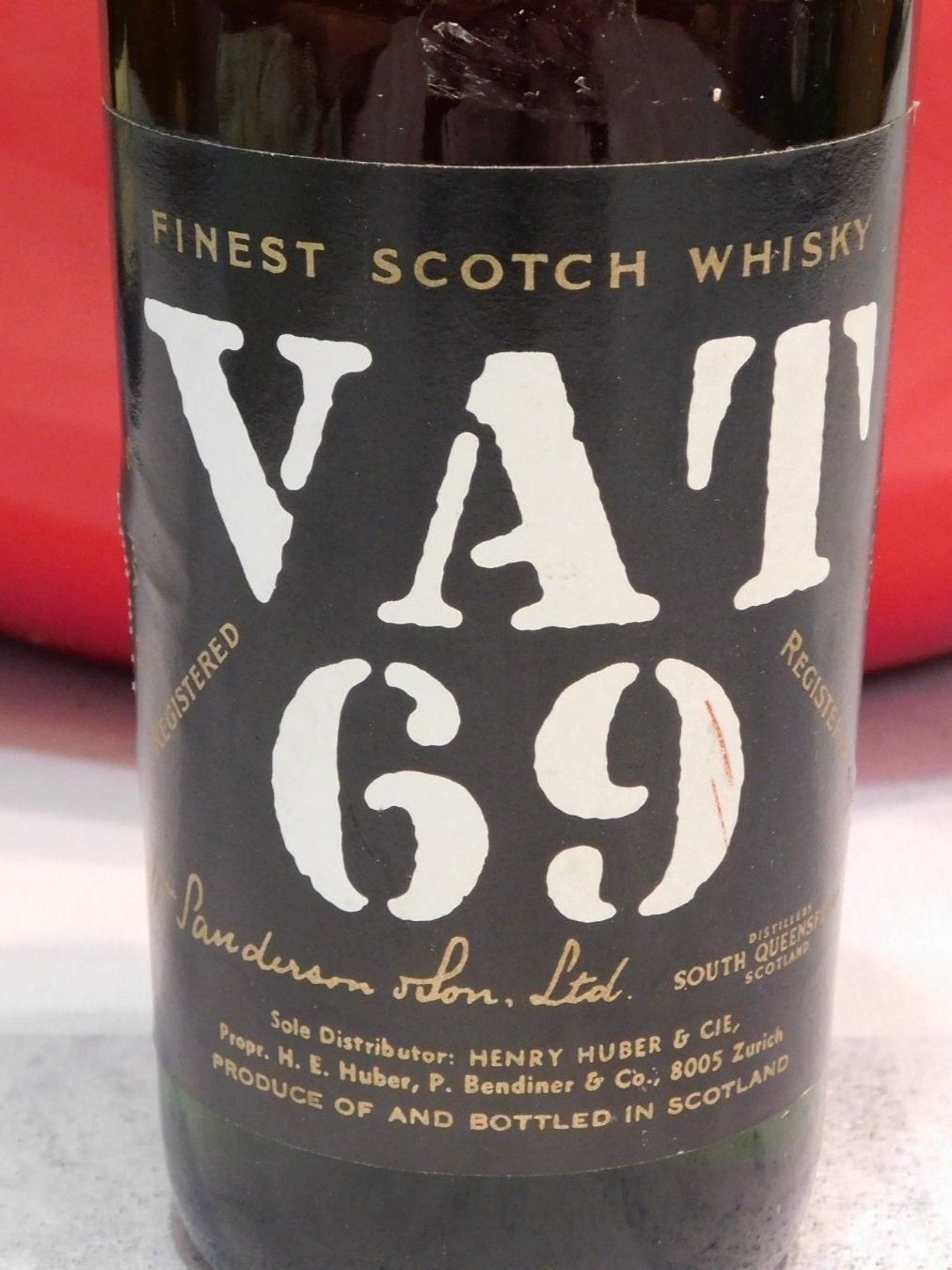 Spirituosen: Vintage ca 1970s / 75 s VAT 69 – Neu (gemäss Beschreibung) aus Emmenbrücke von Ulisse-22 1