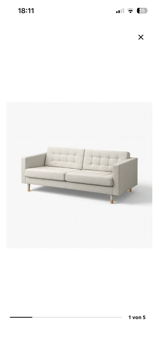Ikea Divani: 3er Sofa LANDSKRONA (originalverpackt) – Nuovo e nell'imballaggio originale da Muri AG venduto da Rukvasch