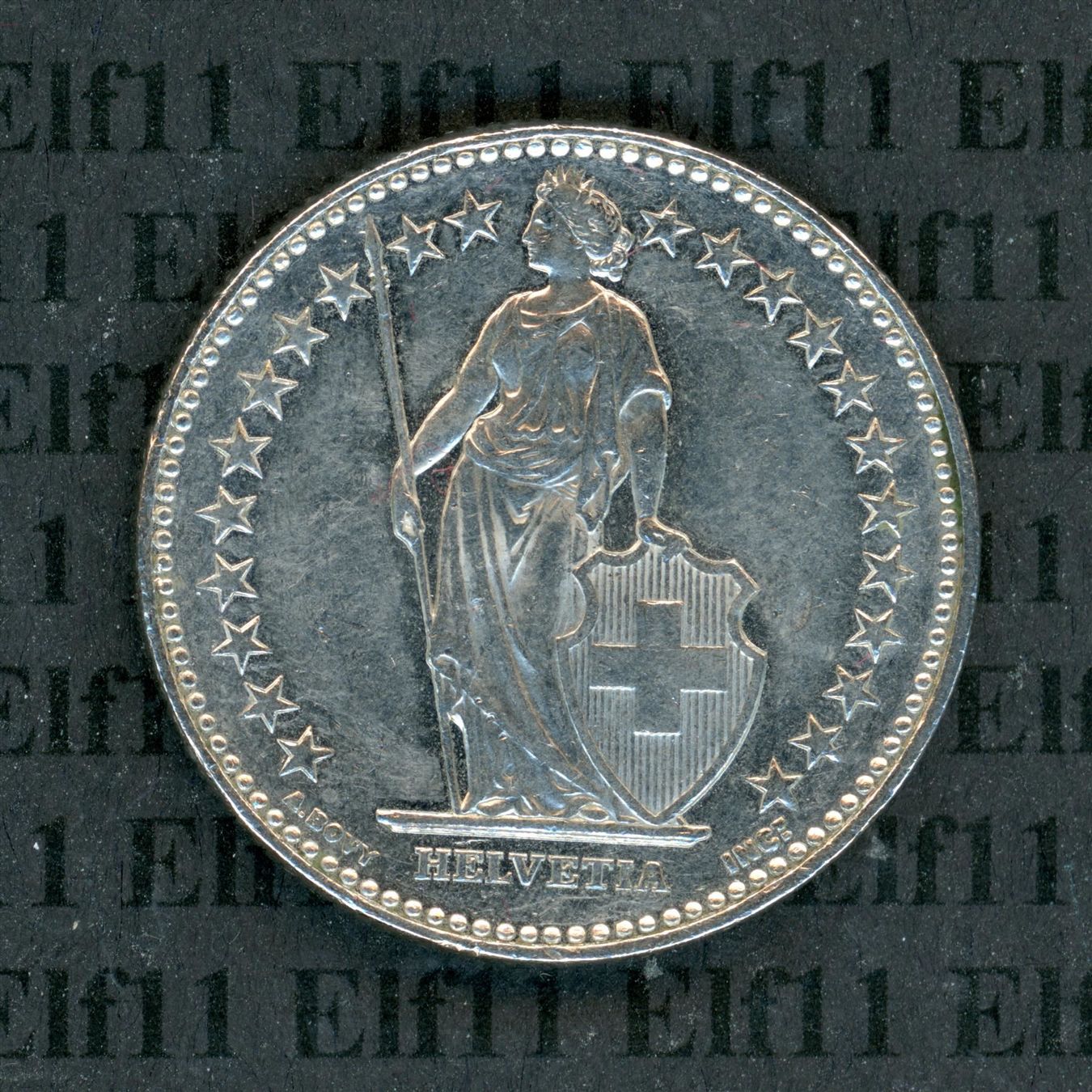 Tutti le monete: CHF___2.00 2009 -vz 2 Franken – Usato da Widnau venduto da Elf11 1