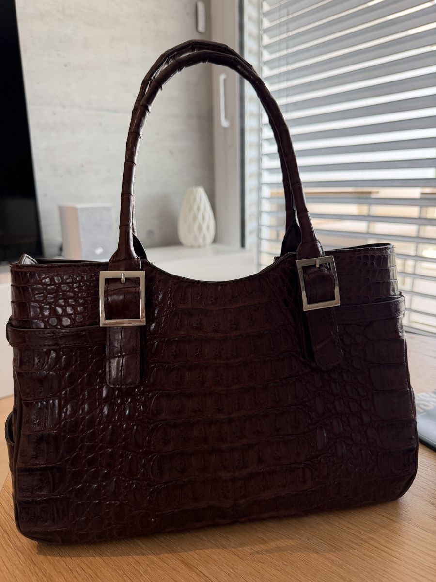 Taschen für Damen: Handbag Crocodile Bag – Gebraucht aus La Tour-de-Peilz von HOTMI00 3