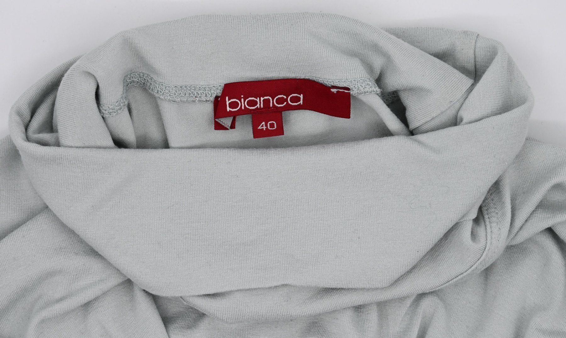 Maglioni & Felpe: Bianca Rollkragenpullover, Gr. 40, hellblau – Usato da Dürnten venduto da pema28 2