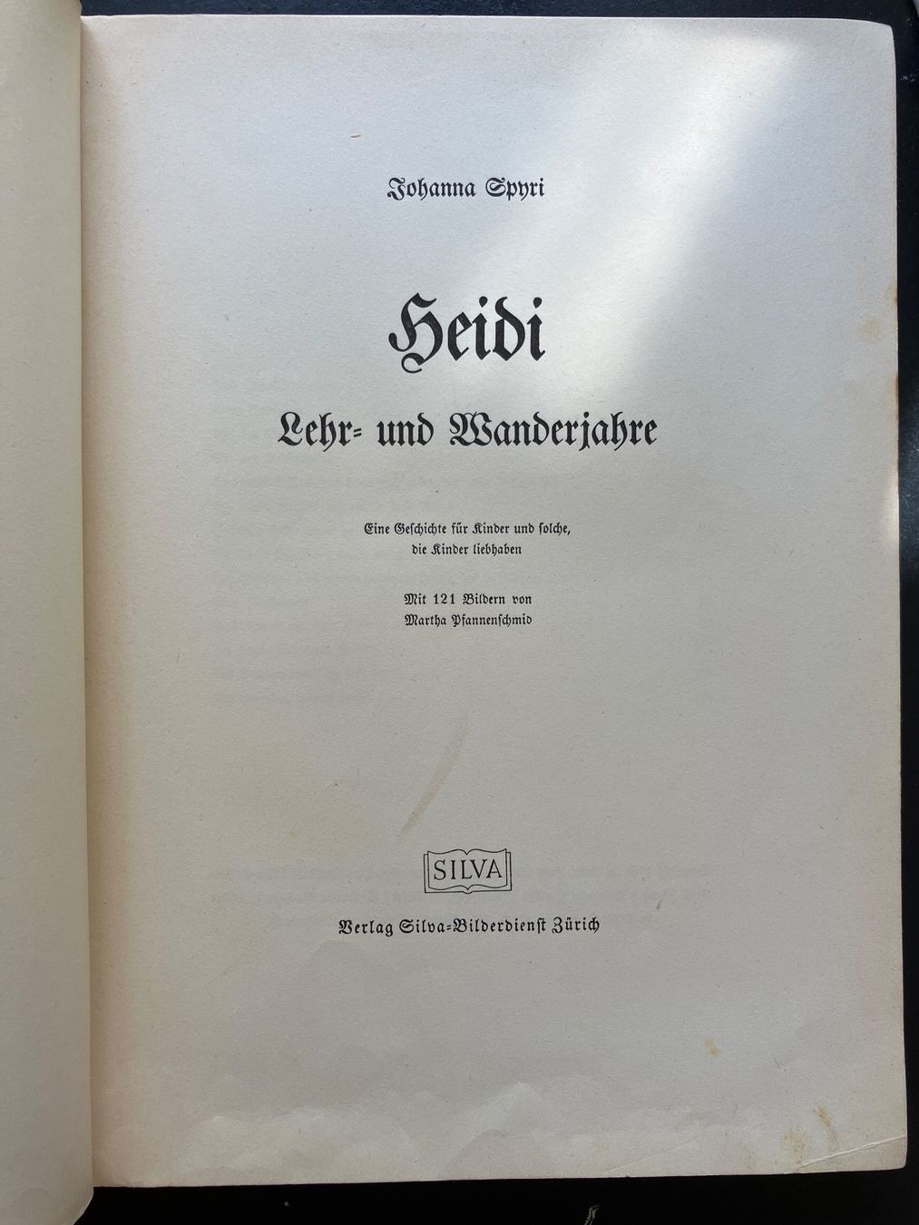Livres: Heidi, 2 Bände, Silva, alt. – D'occasion à Wangen ZH par day01 1