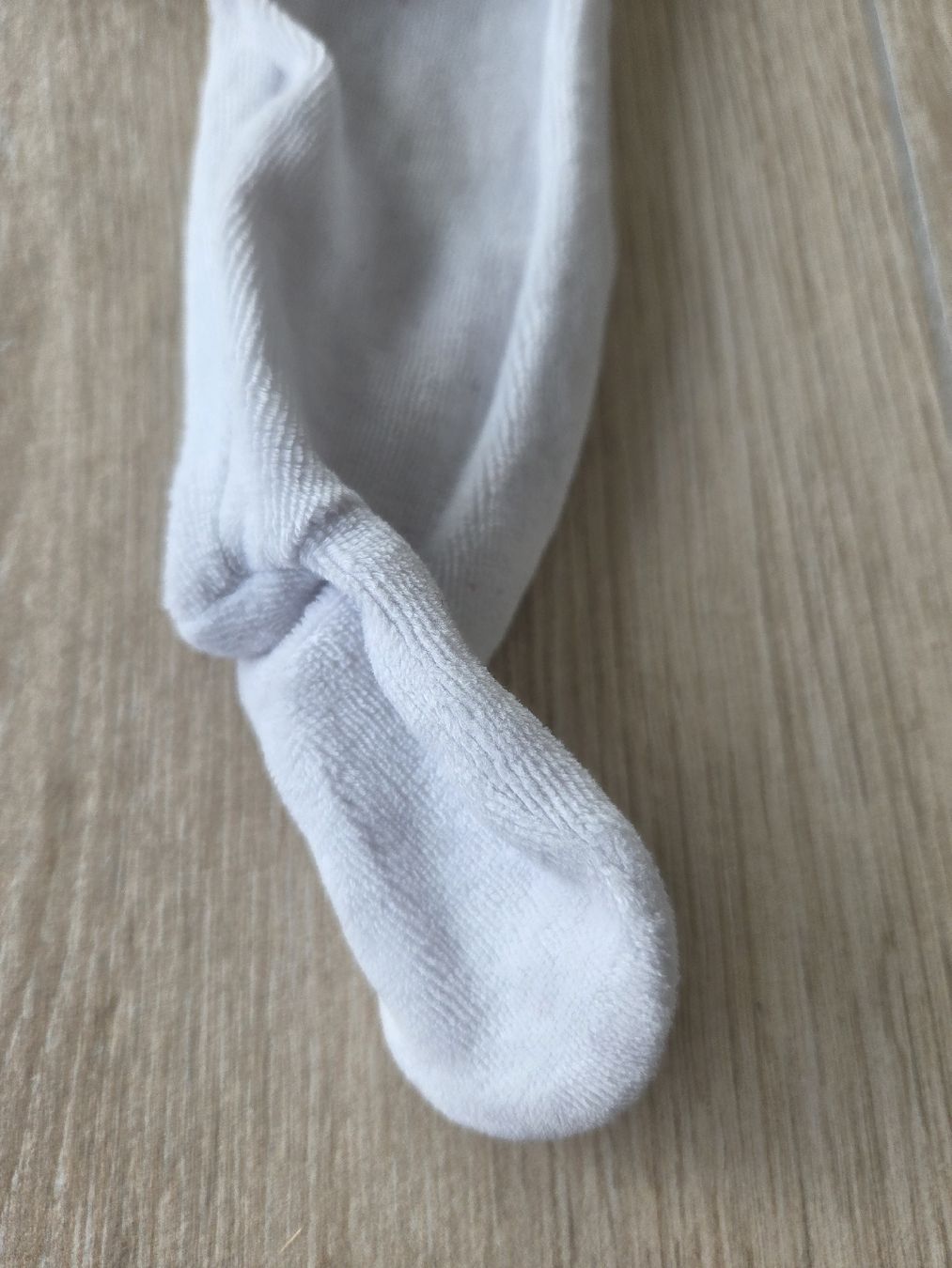 Pyjamas: Pyjama bébé en velours blanc et bleu rayé - Taille 6 mois – Neuf (Voir description) à Neuchâtel par bilao 3