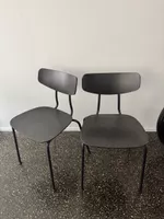 Vitra moca jasper morrison chairs x 2 like new