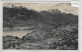 Wallenstadtberg und See gegen den Mürtenstock