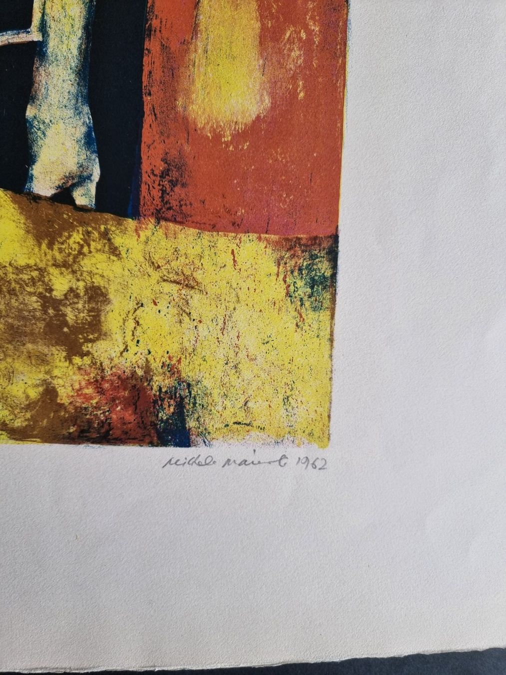 Grafica & Litografie: MICHELE MAINOLI LITHOGRAPHIE SIGNIERT NUMMERIERT – Usato da Gersau venduto da grafik-kunst 2