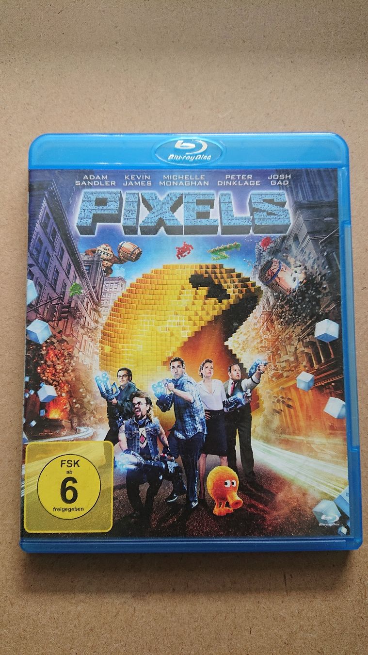 Tous les DVDs: Pixels - Der Film auf Blu-Ray - – D'occasion à Chur par FreakofRarity