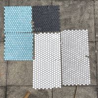 Knopf Mosaik 2cm (auch pro Stk/Bogen erhältlich)
