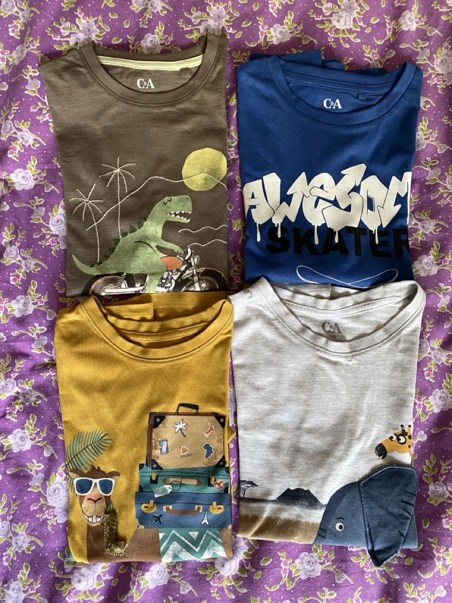 C&A Camicie, T-shirt & Polo: *Lots 1 *de t-shirts C&A  comme neuf – Nuovo (secondo la descrizione) da Genève venduto da Bob034