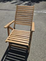 Gartenstuhl Holz klappbar braun Neu 